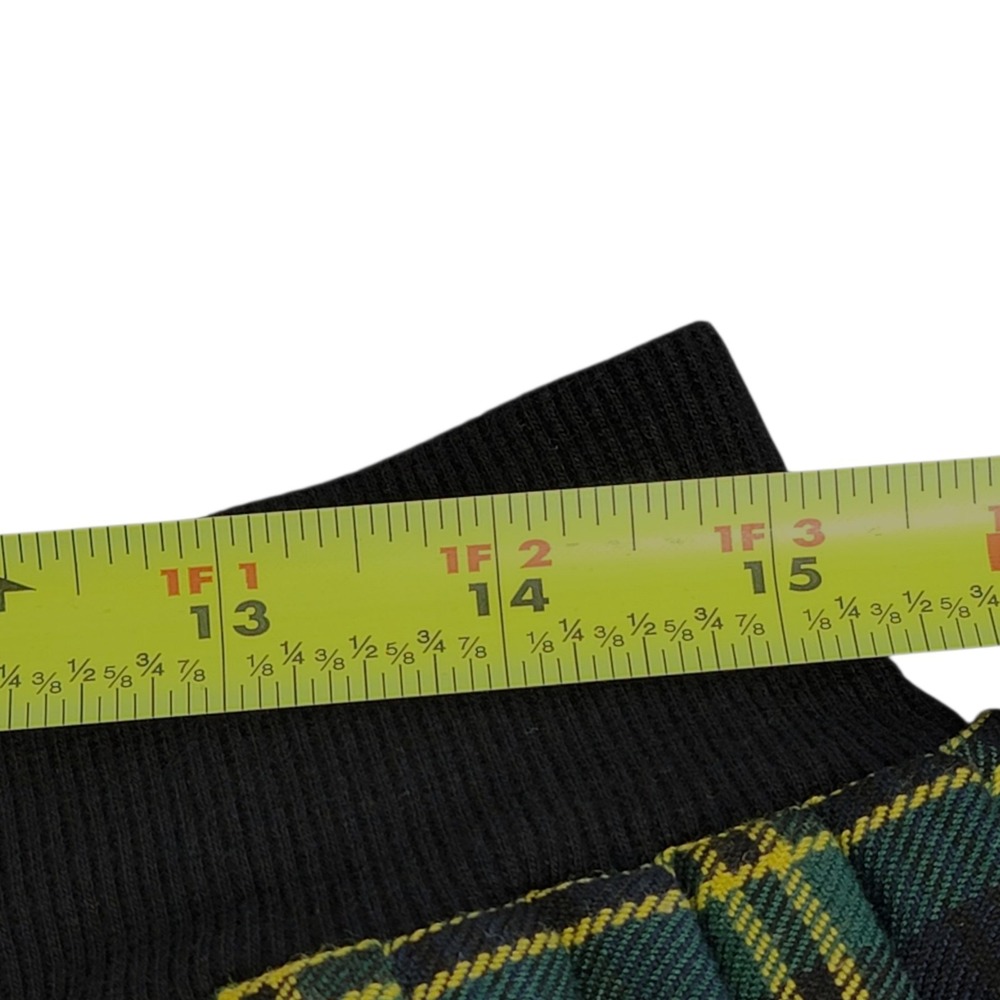 Xhilaration Skirt XL Plaid Pleated Lined Green Dark Academia School Girl Preppy - Picture 12 of 14